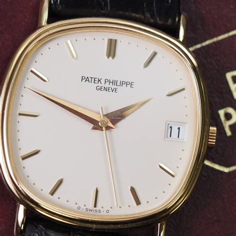 patek philippe golden ellipse watch.